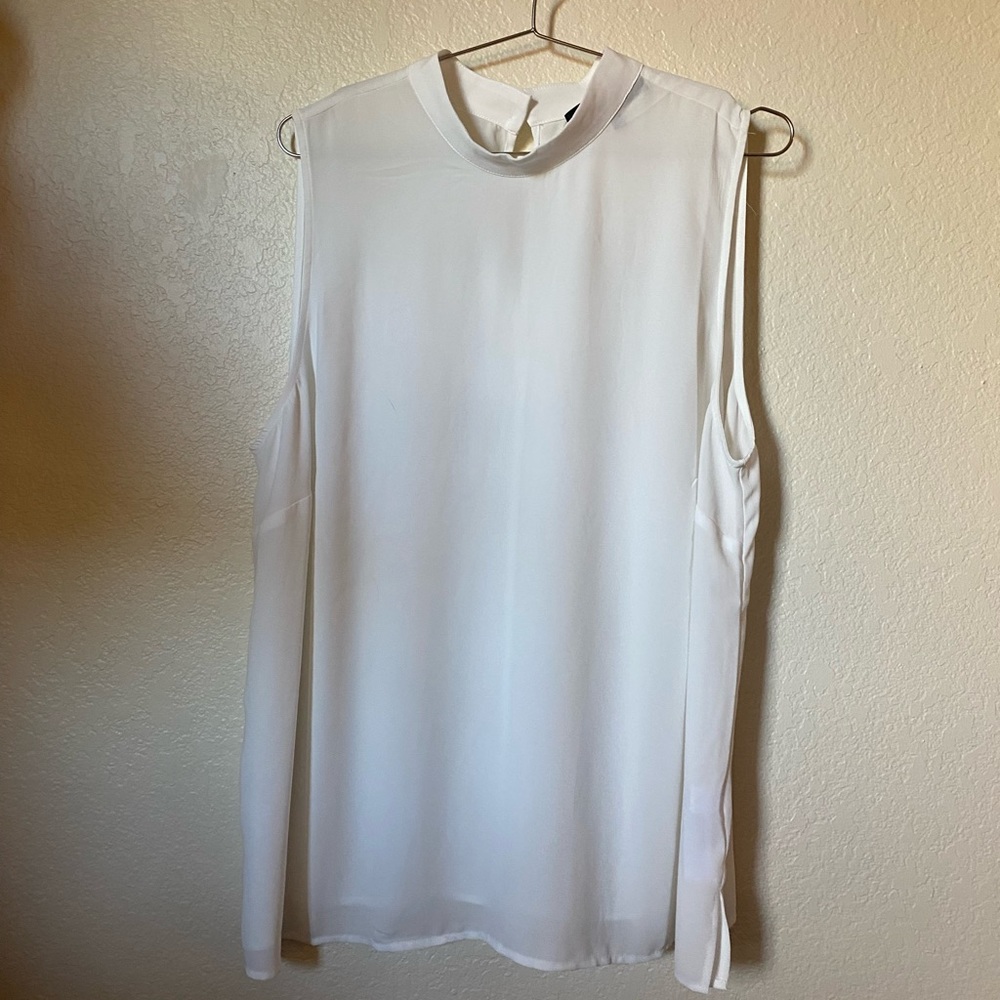 ELOQUII Mock Neck Tank Blouse 16